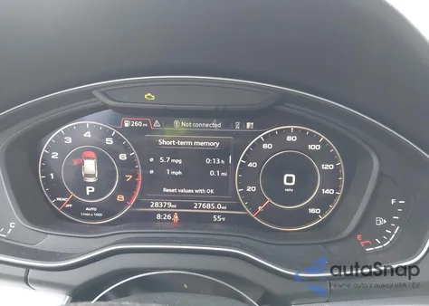 2020 Audi Q5 Titanium Premium Plus 45 Tfsi Quattro S Tronic z USA, uszkodzony, nr VIN WA1ENAFY5L2076200